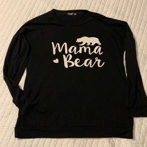 Mama bear long sleeved shirt